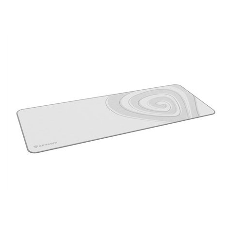 Genesis | Mouse Pad | Carbon 400 XXL Logo | 300 x 800 x 3 mm | Gray/White - 2